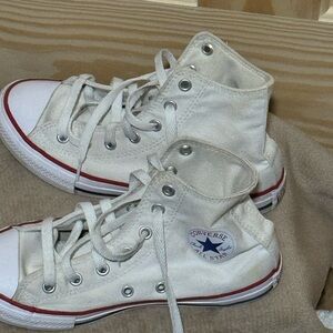 Converse Kids Classic White High-Top Sneakers